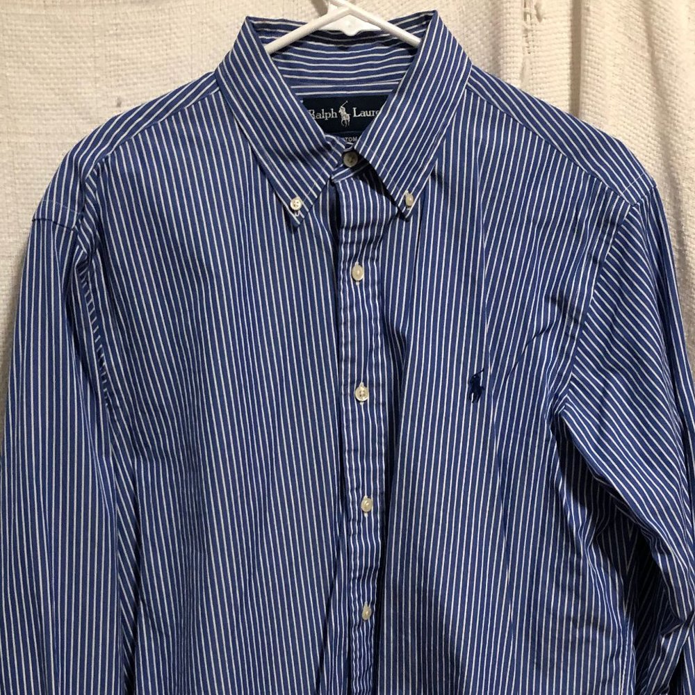 NWOT Ralph Lauren Striped Dress Shirt